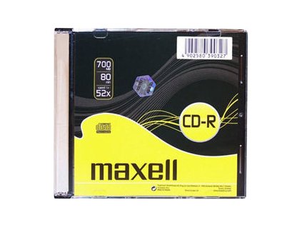 CD-R MAXELL 700MB 52X Slim box 1ks