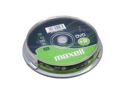DVD+R MAXELL 4,7GB 16X 10ks/cake