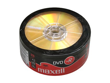 DVD-R MAXELL 4,7GB 16X 25ks/spindel