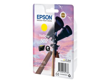 kazeta EPSON 502 Yellow 3,3ml