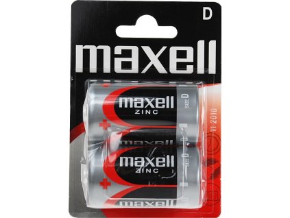 Batérie Maxell Zinc R20 (D) 2ks Blister