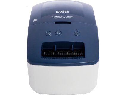 Tlačiareň štítkov BROTHER QL-600B - 62mm, 71mms, termálna, USB, SOHO tlačiareň štítkov