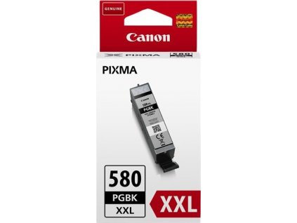 kazeta CANON PGI-580PGBK XXL black TS6150/TS8150/TR7550/TR8550 (600 str.)