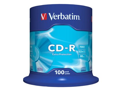 CD-R VERBATIM DTL 700MB 52X 100ks/cake*Extra protection