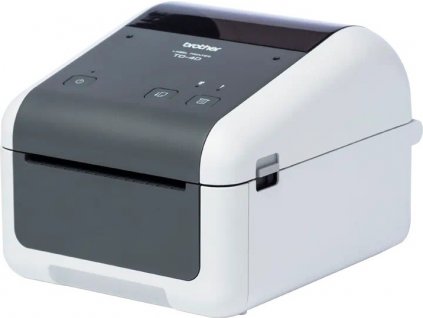 BROTHER tiskárna štítků TD-4210D (tisk štítků, 203 dpi, max šířka štítků 104 mm, rychl. tisku 127 mm/sec)) USB, RS-232C