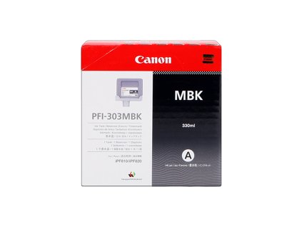 kazeta CANON PFI-303BK black iPF 810/820 (330 ml)