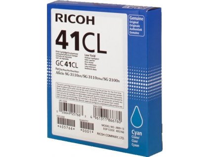 toner RICOH Typ GC 41 LC Cyan Aficio SG 2100/SG 2110/SG 3110