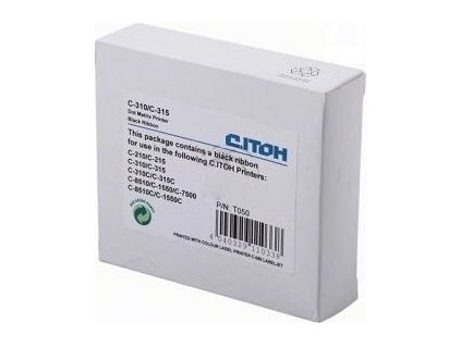 páska C.ITOH T050, C210/C215/C310/C315/C1248/C1500/C1550 black