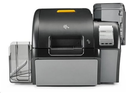 Printer ZXP Series 9; Single Sided, UK/EU Cords, USB, 10/100 Ethernet, Contact Encoder and Contactless Mifare