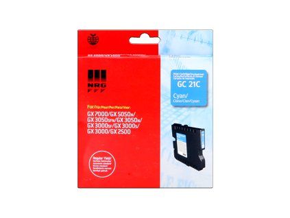 toner RICOH Typ GC 21 LC Cyan GX2500/GX3000/GX3050N/GX5050N/GX7000