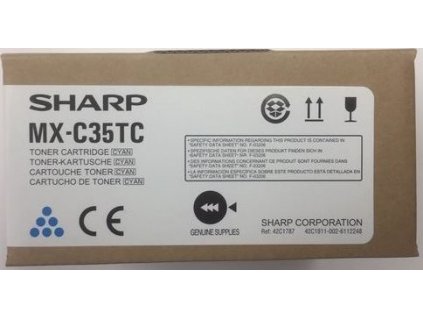 toner SHARP MX-C35TC Cyan MX-C357F/C407P (6000 str.)