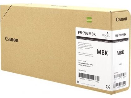 kazeta CANON PFI-707MBK matte black iPF 830/840/850 (700 ml)
