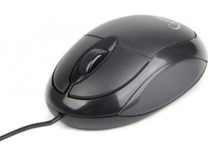 myš GEMBIRD optická, čierna, 1000 DPI, USB