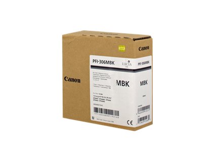 kazeta CANON PFI-306MBK matte black iPF 8300/8300s/8400/8400s/9400/9400s (330 ml)