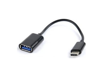kábel USB CABLEXPERT AF/typ C 3.1, OTG, 8cm