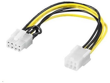 PREMIUMCORD Redukcia napájania PCI Express 6 pin > PCI Express 8 pin