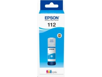 Fľaštička s atramentom EPSON 112 EcoTank Pigment Cyan