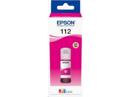 Fľaštička s atramentom EPSON 112 EcoTank Pigment Magenta