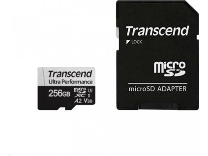 TRANSCEND MicroSDXC 128GB 340S, UHS-I U3 A2 Ultra Performace 160/125 MB/s