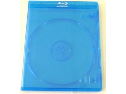 Obal na 2 BD-R Blu-ray disk modrý rozmer 149 x 128 x 12 mm