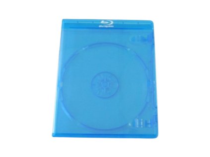 Obal na 2 BD-R Blu-ray disk modrý rozmer 149 x 128 x 12 mm