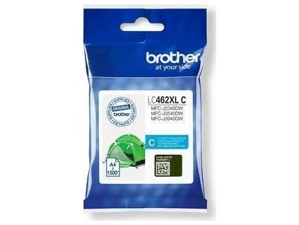BROTHER INK LC-462XLC - azúrová - cca 1500 ppm, pre MFC-J2340 MFC-J3540 MFC-J3940