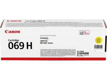 toner CANON CRG-069H yellow i-SENSYS MF752Cdw/754Cdw, LBP673Cdw (5500 str.)