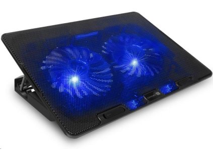 CONNECT IT chladiaca podložka pod notebook FrostBreeze, čierna