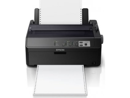 Ihličková tlačiareň EPSON FX-890II, A4, 2x9 ihiel, 612 znakov za sekundu, 1+6 kópií, USB 2.0, LPT