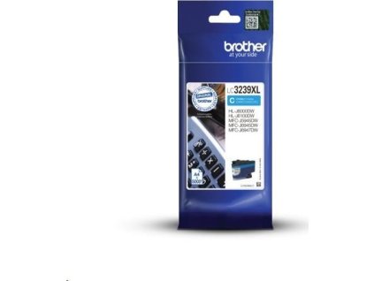 Atrament BROTHER LC-3239XLC - azúrový 5000pp - pre MFC-J5945DW, MFC-J6945DW, MFC-J6947DW