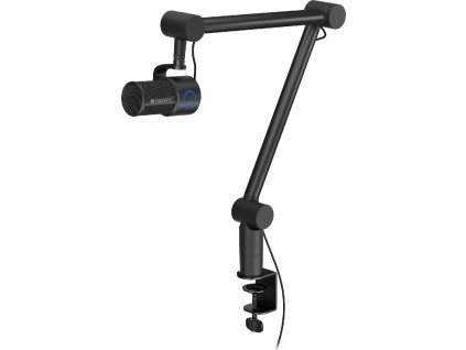 Endorfy mikrofon Solum Studio / streamovací / nastavitelné rameno / pop-up filtr / 3,5mm jack / USB-C