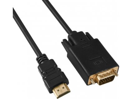 PremiumCord kabel s HDMI na VGA převodníkem, 2m