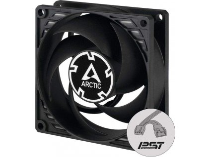ARCTIC ventilátor P8 PWM PST 80 x 80 x 25mm, černý