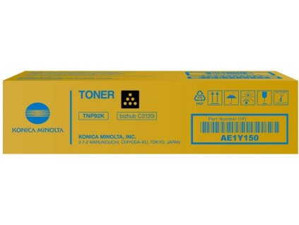 toner MINOLTA TNP92 black Bizhub i-SERIES C3120i (6000 str.)