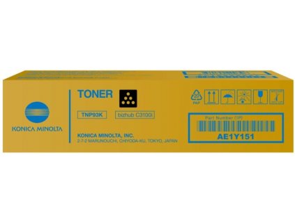 toner MINOLTA TNP93 black Bizhub i-SERIES C3100i (6000 str.)