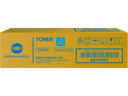 toner MINOLTA TNP93 cyan Bizhub i-SERIES C3100i (4000 str.)