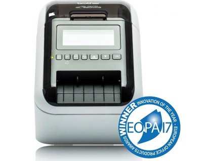 BROTHER  tlačiareň štítkov QL-820NWB, USB, LAN, Wi-Fi, <52 mm, LCD displej