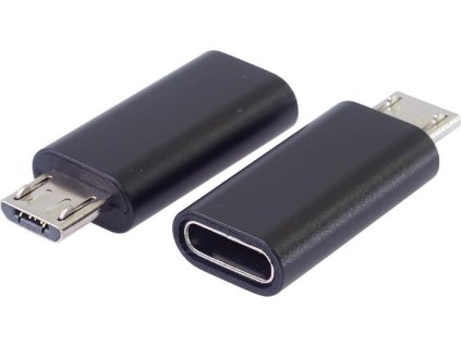 Adaptér PremiumCord USB-C samica - USB 2.0 Mikro-B/muž