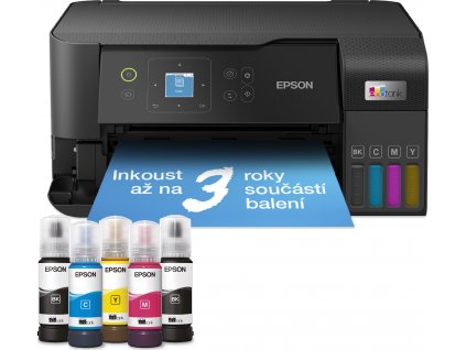 EPSON tiskárna ink EcoTank L3560, 3v1, A4, 33ppm, 4800x1200dpi, USB, Wi-Fi, LCD panel