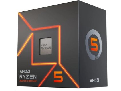 CPU AMD RYZEN 5 7600, 6-core, 3.8GHz, 38MB cache, 65W, socket AM5, BOX