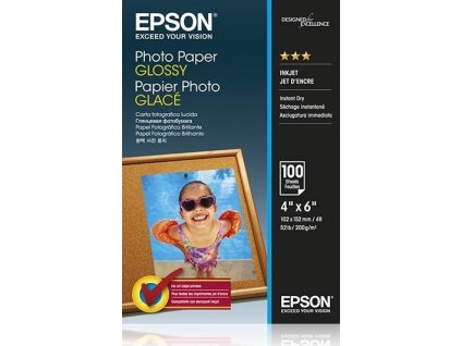 Papier EPSON Photo Glossy 10x15cm 100 listov