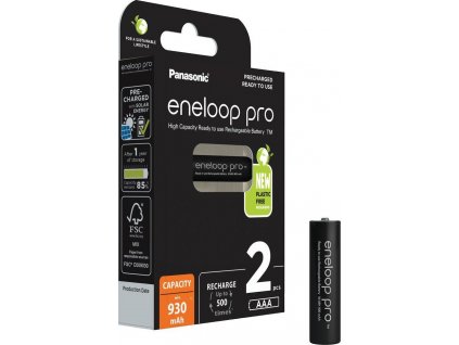 PANASONIC HR03 AAA 4HCDE/2BE ENELOOP PRO N, 930 mAh (Blistr 2ks)