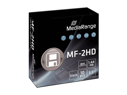 DISKETY MediaRange 3,5" MF-2HD 10ks/bal.