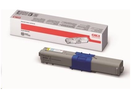 Žltý toner pre C310/330/331/510/511/530/531/MC351/352/361/362/561/562 (2 000 strán)