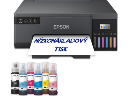 EPSON tiskárna ink EcoTank L8050, A4, 1440x5760dpi, 25ppm, Wi-Fi,Záruka 5 let po registraci zdarma 5-ročná predĺžená záruka po bezplatnej registrácii