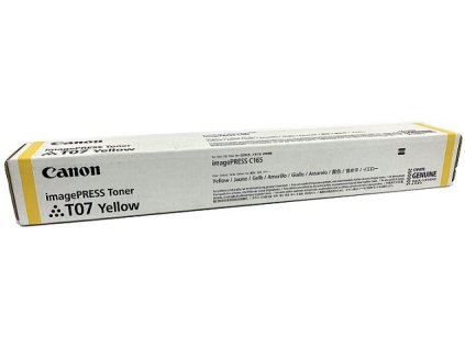 toner CANON T07 yellow iP C165/C170/C265/C270