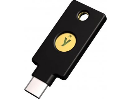 Security Key C NFC - USB-C, podporující vícefaktorovou autentizaci (NFC), podpora FIDO2 U2F, voděodolný