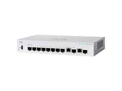 Cisco switch CBS350-8S-E-2G-EU (8xSFP, 2xGbE/SFP combo,fanless) - REFRESH