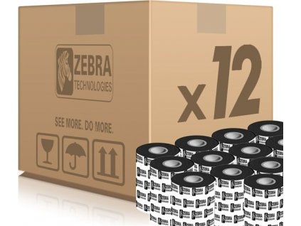 Zebra páska 2300 Wax. šířka 64mm. délka 74m