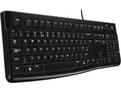 Logitech K120/Drátová USB/CZ-SK layout/Černá